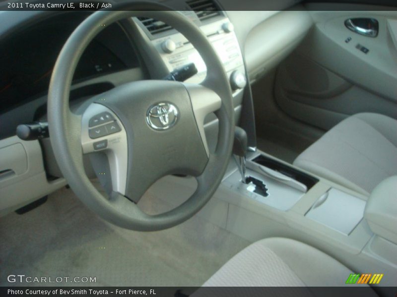 Black / Ash 2011 Toyota Camry LE