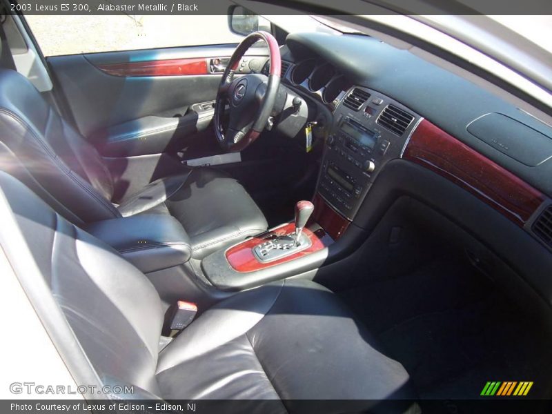 Alabaster Metallic / Black 2003 Lexus ES 300