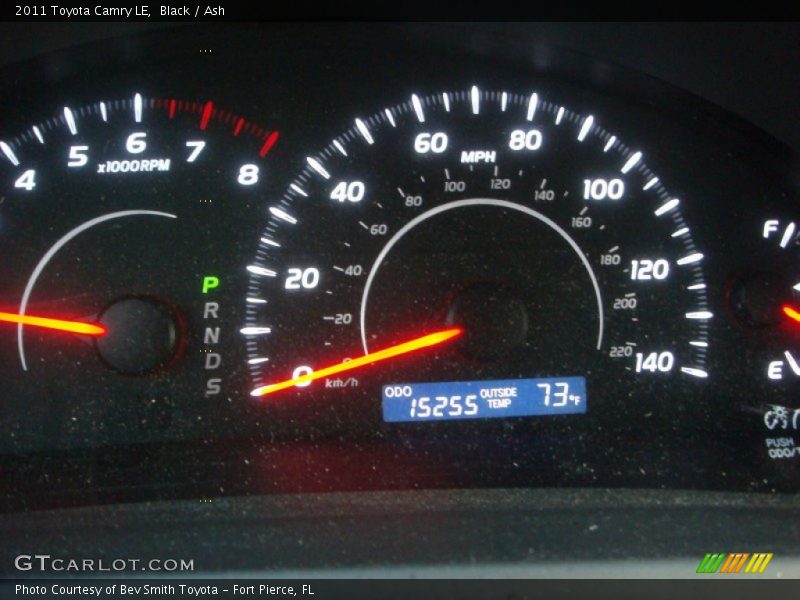 Black / Ash 2011 Toyota Camry LE