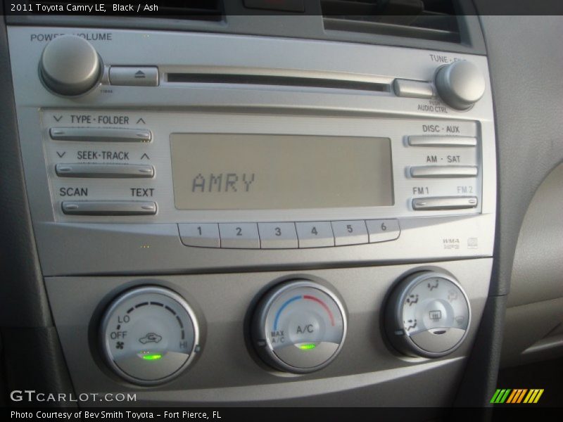 Black / Ash 2011 Toyota Camry LE
