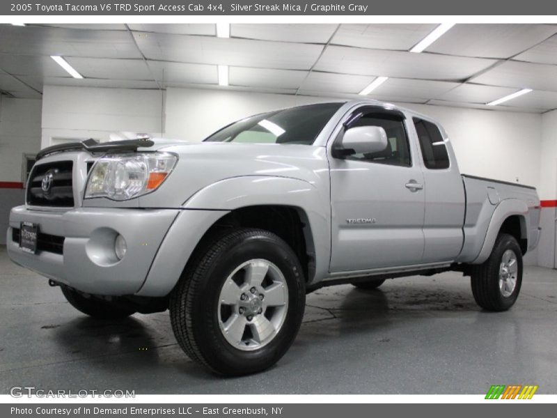 Silver Streak Mica / Graphite Gray 2005 Toyota Tacoma V6 TRD Sport Access Cab 4x4