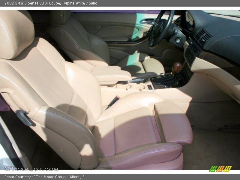 Alpine White / Sand 2002 BMW 3 Series 330i Coupe