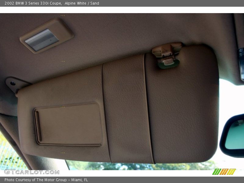 Alpine White / Sand 2002 BMW 3 Series 330i Coupe