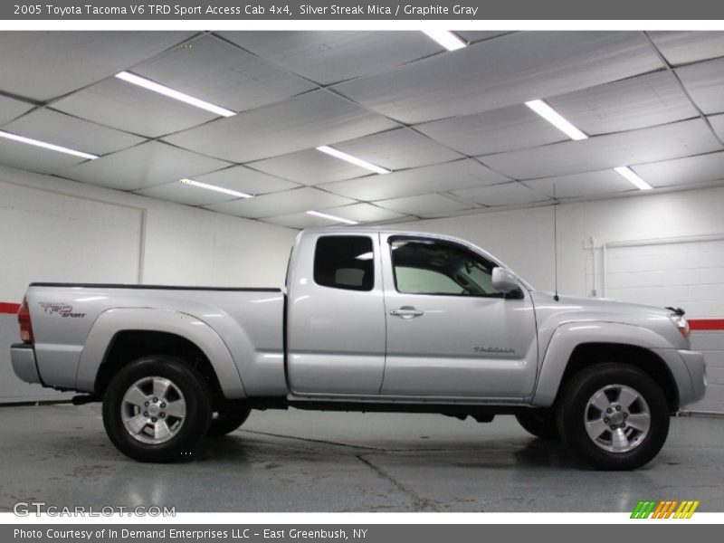 Silver Streak Mica / Graphite Gray 2005 Toyota Tacoma V6 TRD Sport Access Cab 4x4