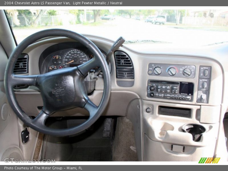 Light Pewter Metallic / Neutral 2004 Chevrolet Astro LS Passenger Van