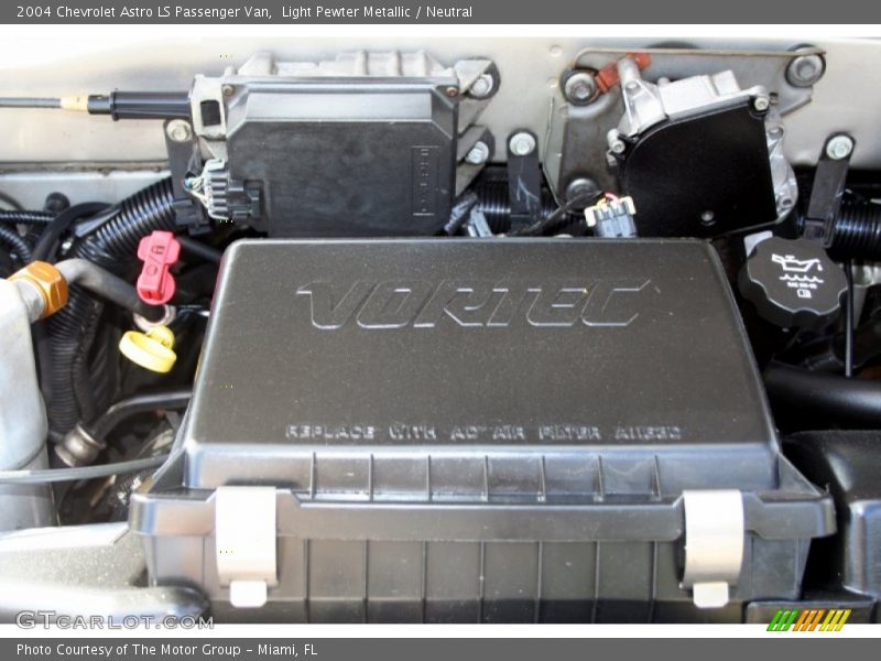  2004 Astro LS Passenger Van Engine - 4.3 Liter OHV 12-Valve V6
