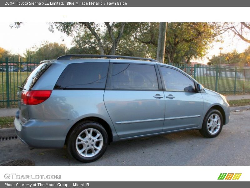 Blue Mirage Metallic / Fawn Beige 2004 Toyota Sienna XLE Limited