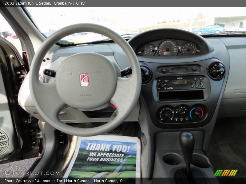 Dashboard of 2003 ION 1 Sedan