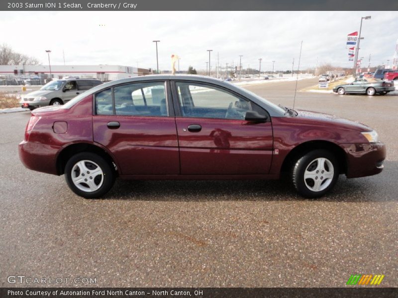  2003 ION 1 Sedan Cranberry