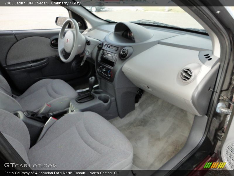  2003 ION 1 Sedan Gray Interior