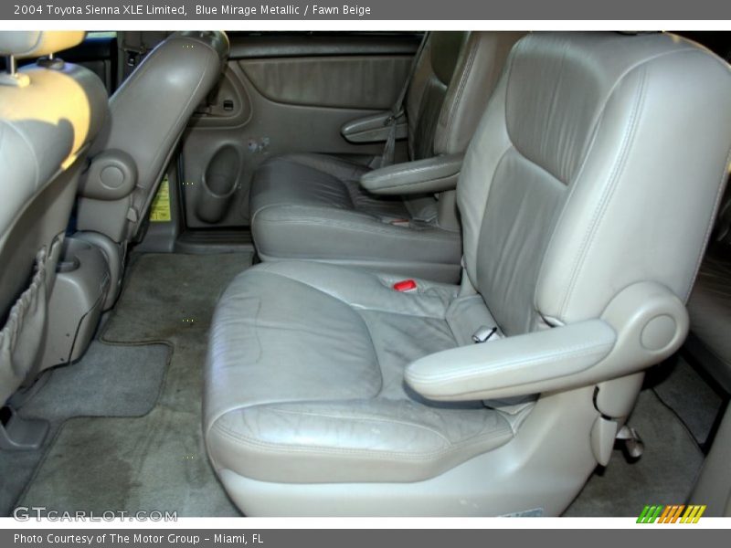 Blue Mirage Metallic / Fawn Beige 2004 Toyota Sienna XLE Limited