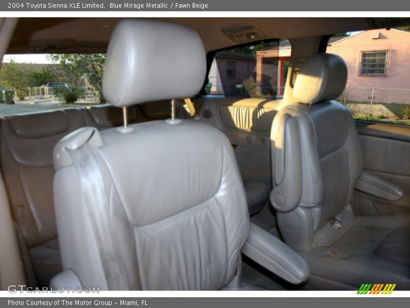 Blue Mirage Metallic / Fawn Beige 2004 Toyota Sienna XLE Limited