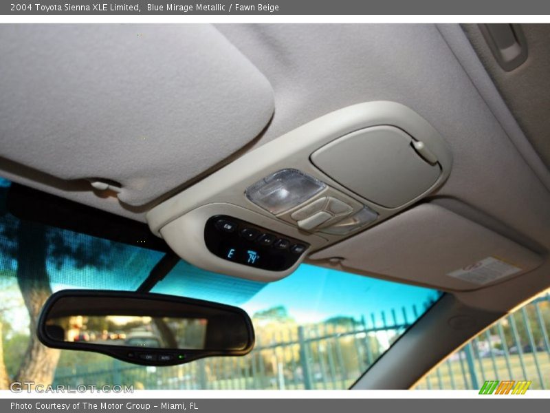 Blue Mirage Metallic / Fawn Beige 2004 Toyota Sienna XLE Limited