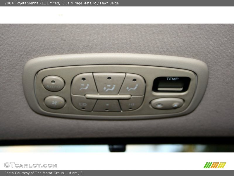 Blue Mirage Metallic / Fawn Beige 2004 Toyota Sienna XLE Limited