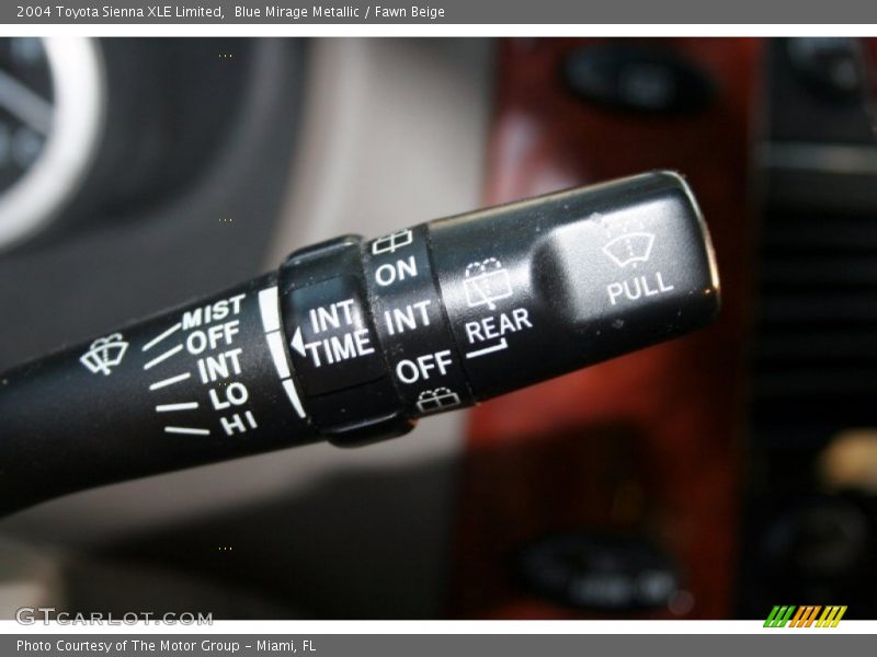 Blue Mirage Metallic / Fawn Beige 2004 Toyota Sienna XLE Limited