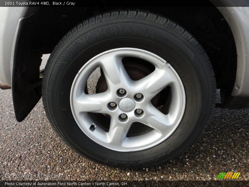 Black / Gray 2001 Toyota RAV4 4WD