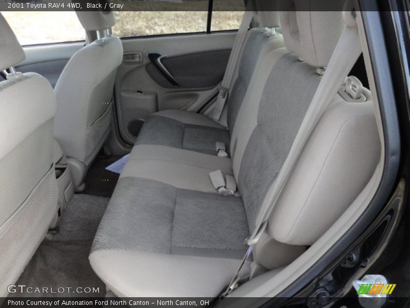 Black / Gray 2001 Toyota RAV4 4WD