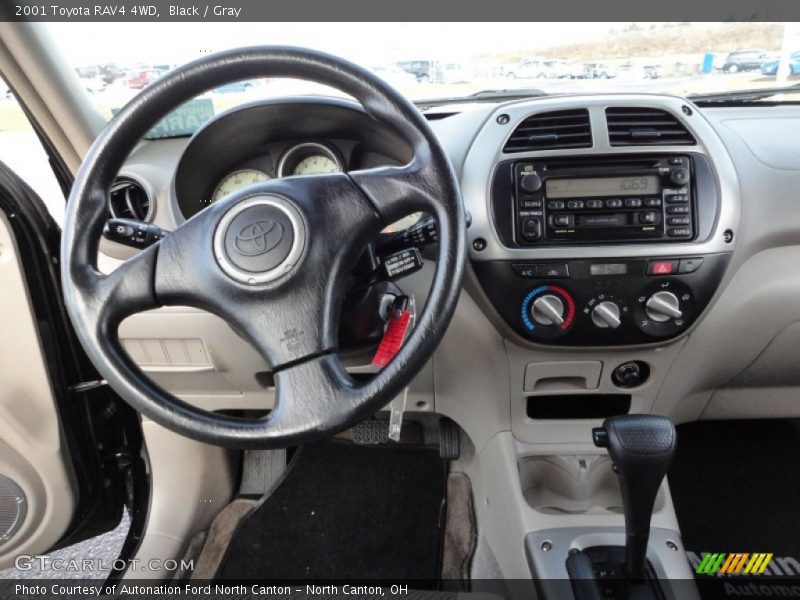 Black / Gray 2001 Toyota RAV4 4WD