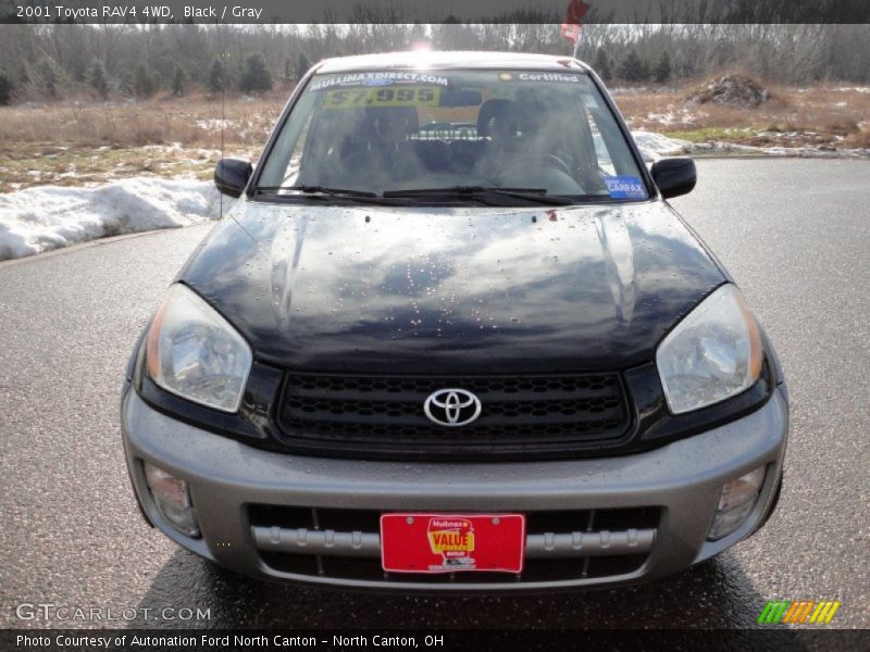 Black / Gray 2001 Toyota RAV4 4WD