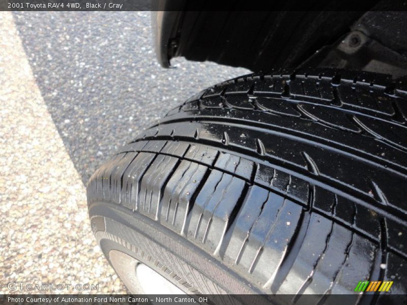 Black / Gray 2001 Toyota RAV4 4WD