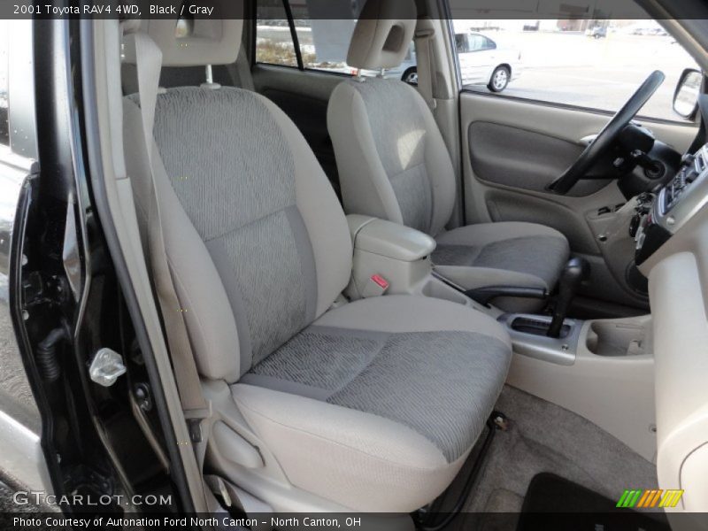 Black / Gray 2001 Toyota RAV4 4WD