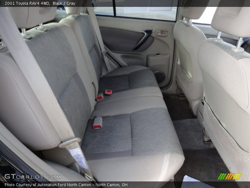 Black / Gray 2001 Toyota RAV4 4WD
