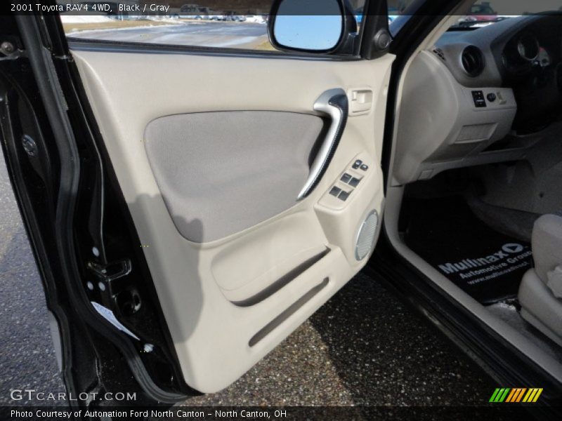 Black / Gray 2001 Toyota RAV4 4WD