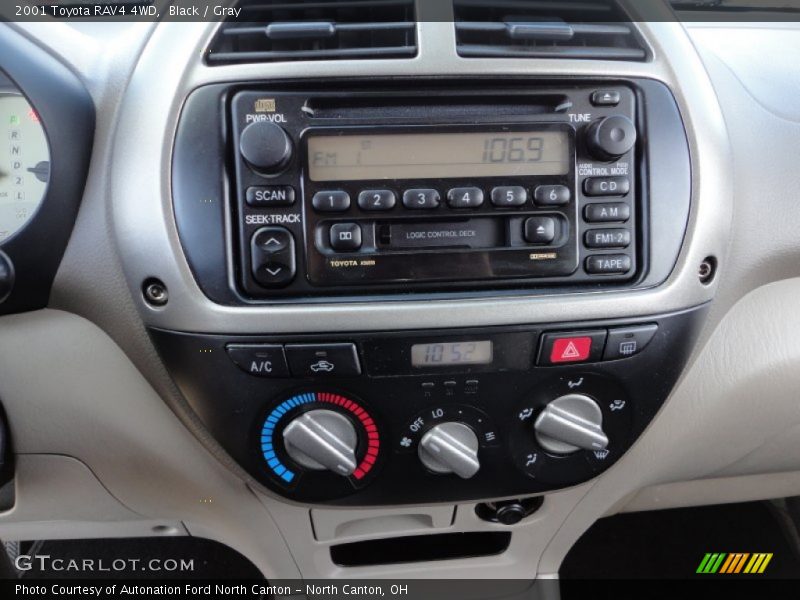 Black / Gray 2001 Toyota RAV4 4WD