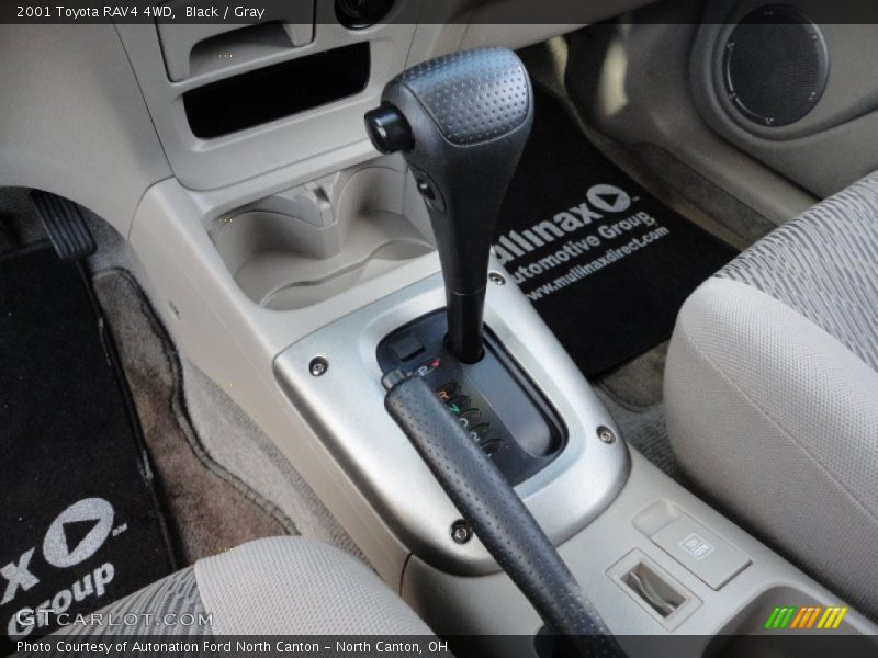 Black / Gray 2001 Toyota RAV4 4WD
