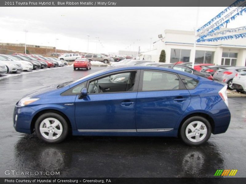  2011 Prius Hybrid II Blue Ribbon Metallic