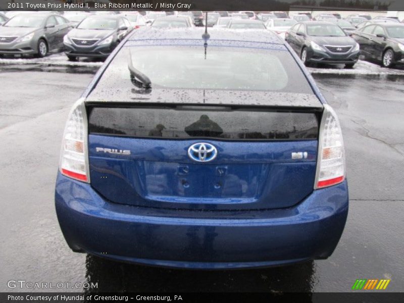 Blue Ribbon Metallic / Misty Gray 2011 Toyota Prius Hybrid II