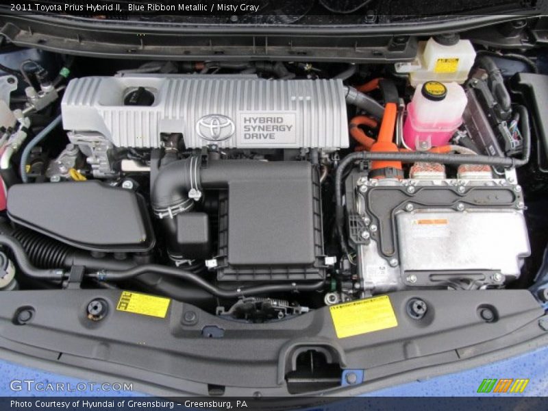  2011 Prius Hybrid II Engine - 1.8 Liter DOHC 16-Valve VVT-i 4 Cylinder Gasoline/Electric Hybrid