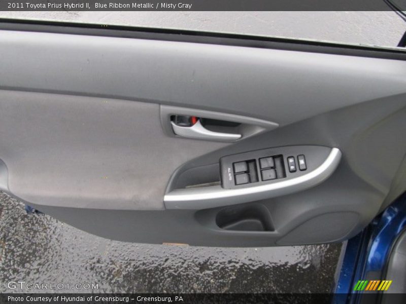 Blue Ribbon Metallic / Misty Gray 2011 Toyota Prius Hybrid II