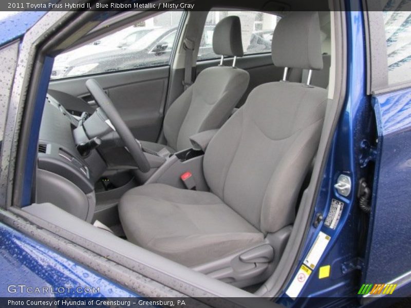 Front Seat of 2011 Prius Hybrid II