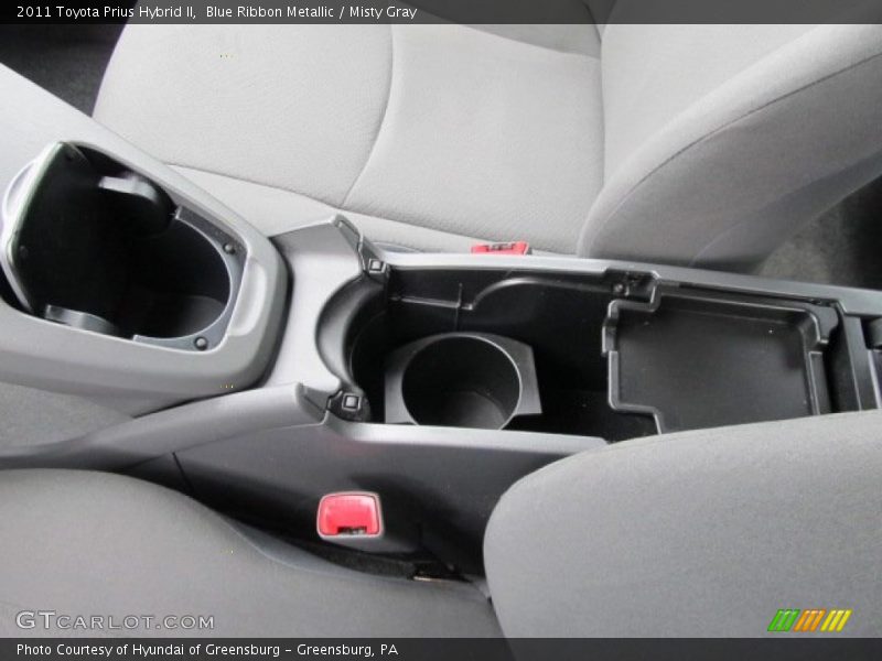 Blue Ribbon Metallic / Misty Gray 2011 Toyota Prius Hybrid II