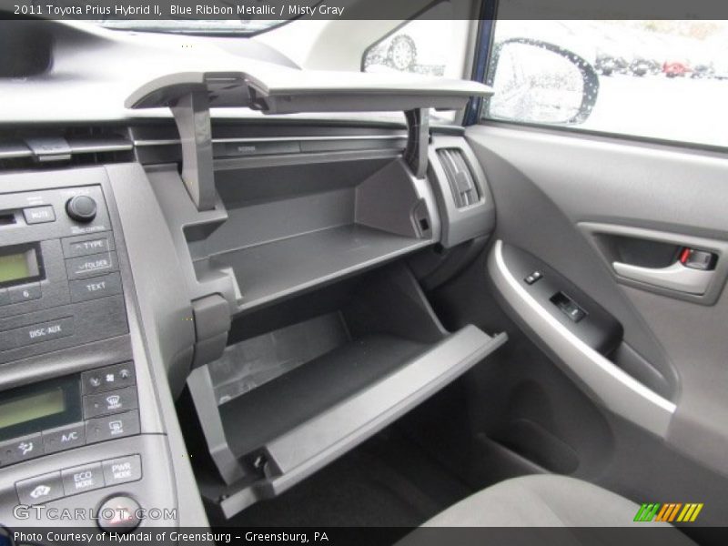 Glove Box - 2011 Toyota Prius Hybrid II