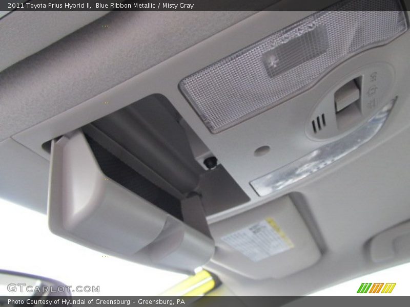 Blue Ribbon Metallic / Misty Gray 2011 Toyota Prius Hybrid II