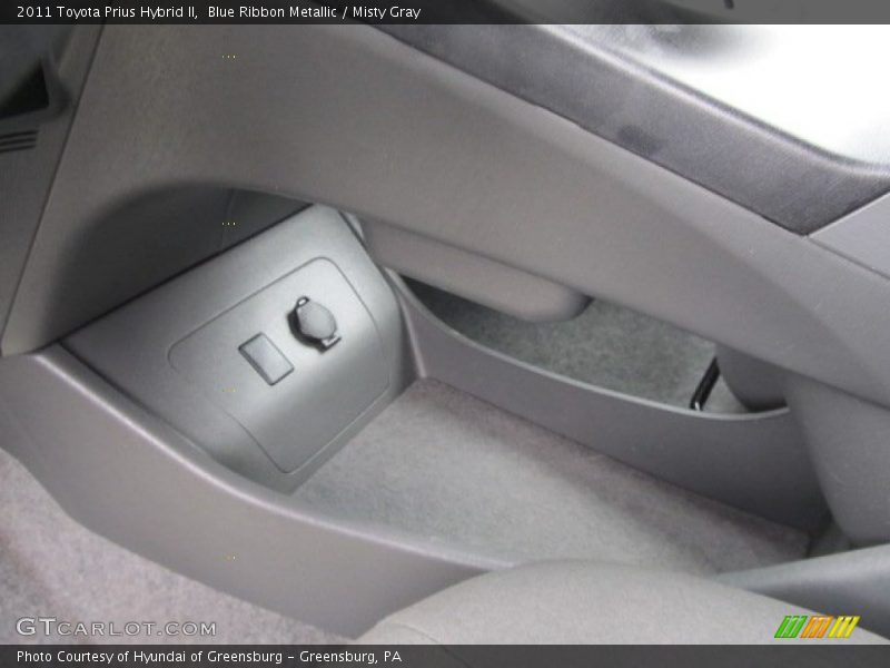 Blue Ribbon Metallic / Misty Gray 2011 Toyota Prius Hybrid II