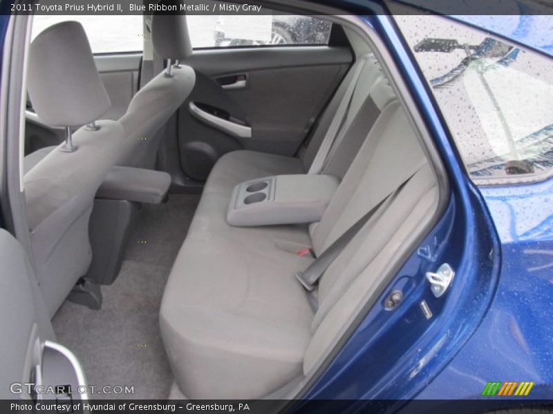 Rear Seat of 2011 Prius Hybrid II