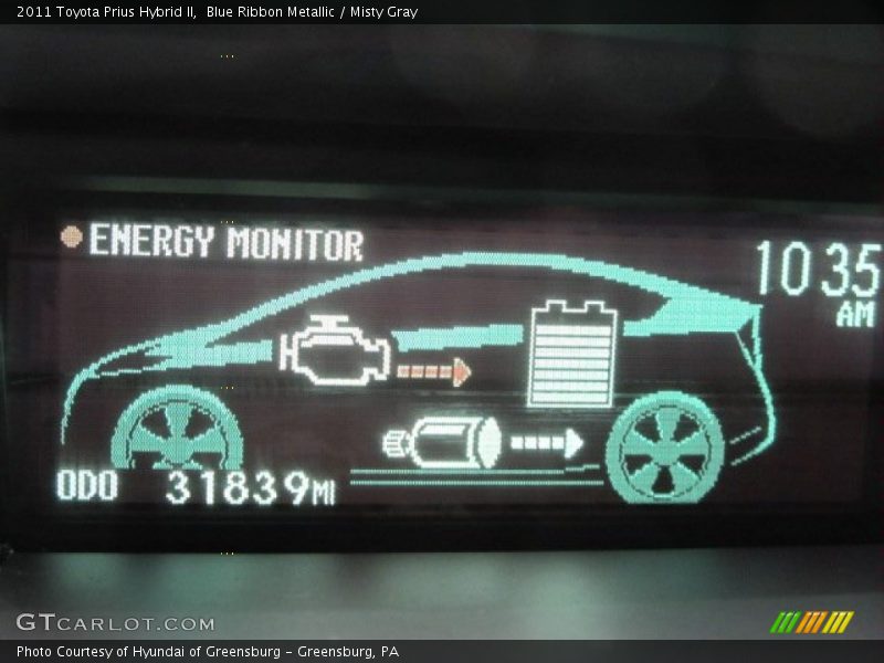Energy Monitor - 2011 Toyota Prius Hybrid II