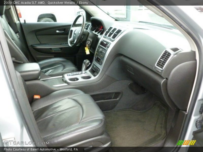 Quicksilver Metallic / Ebony 2009 GMC Acadia SLT AWD