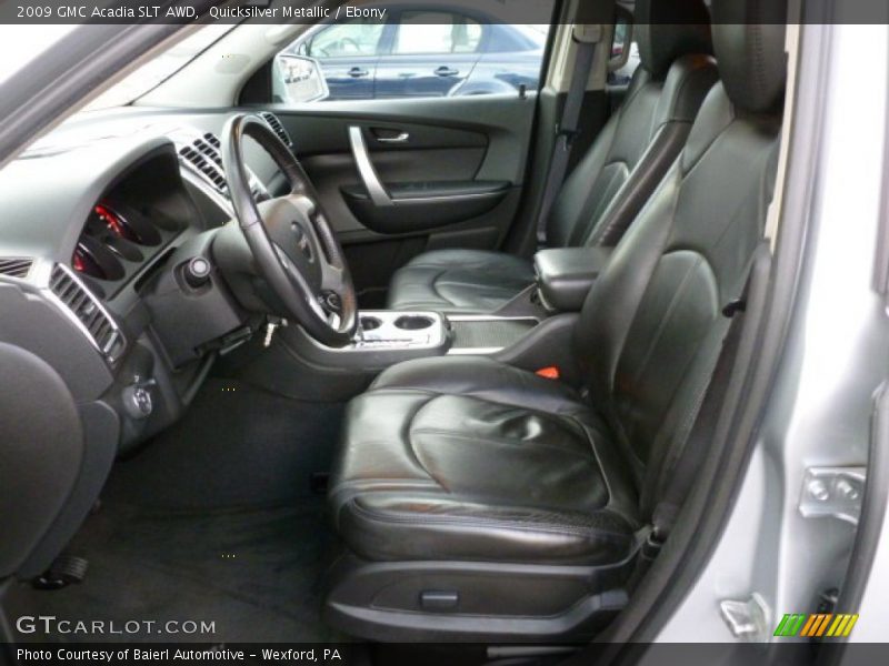 Quicksilver Metallic / Ebony 2009 GMC Acadia SLT AWD