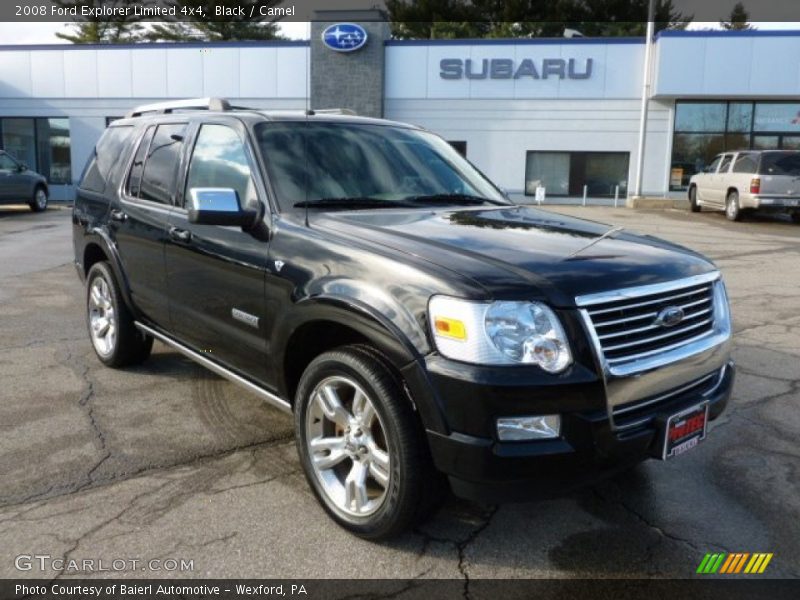 Black / Camel 2008 Ford Explorer Limited 4x4