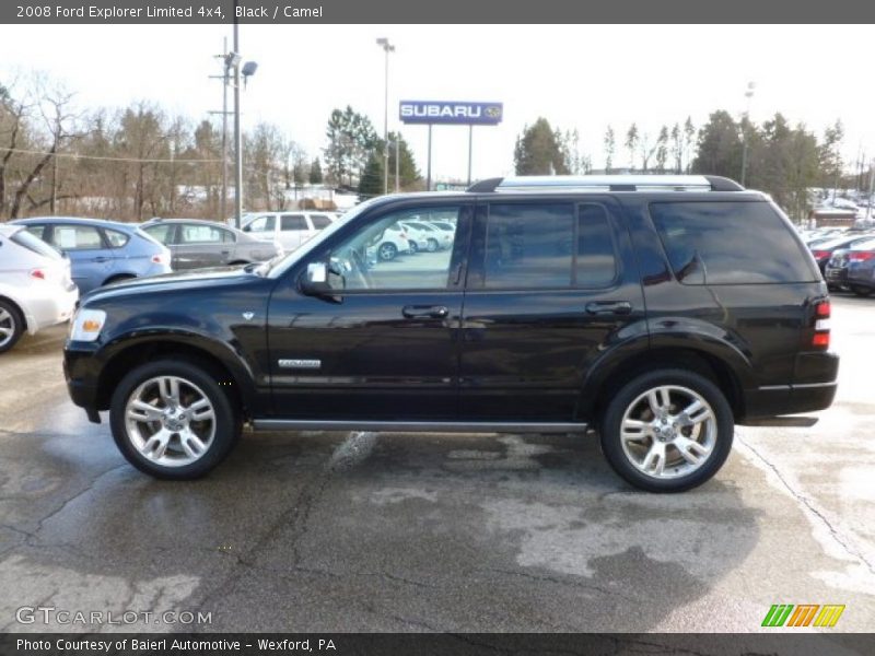 Black / Camel 2008 Ford Explorer Limited 4x4