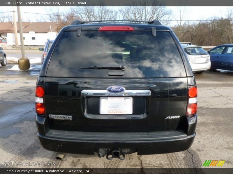 Black / Camel 2008 Ford Explorer Limited 4x4