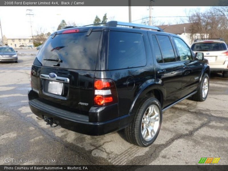 Black / Camel 2008 Ford Explorer Limited 4x4
