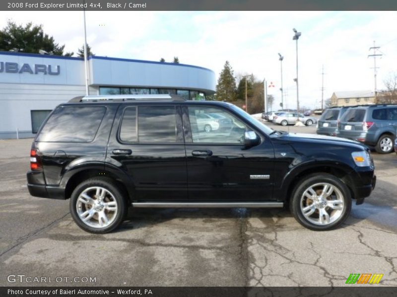 Black / Camel 2008 Ford Explorer Limited 4x4