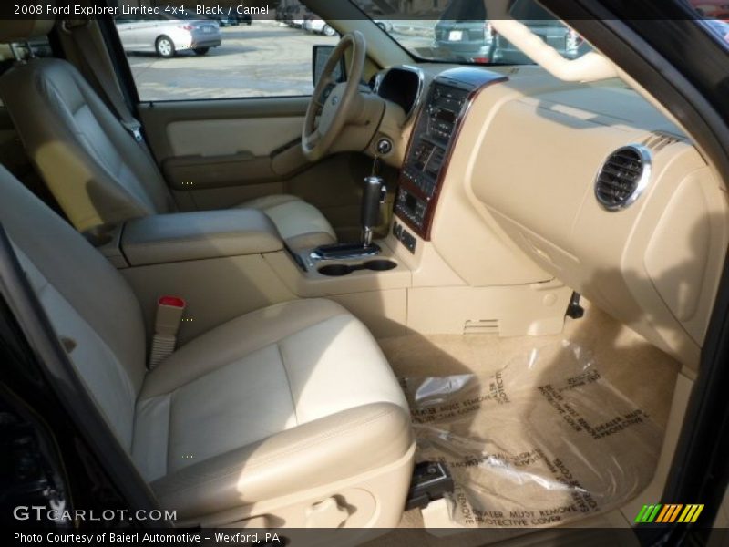 Black / Camel 2008 Ford Explorer Limited 4x4