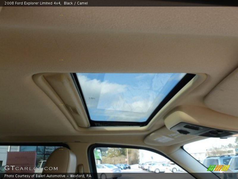 Black / Camel 2008 Ford Explorer Limited 4x4