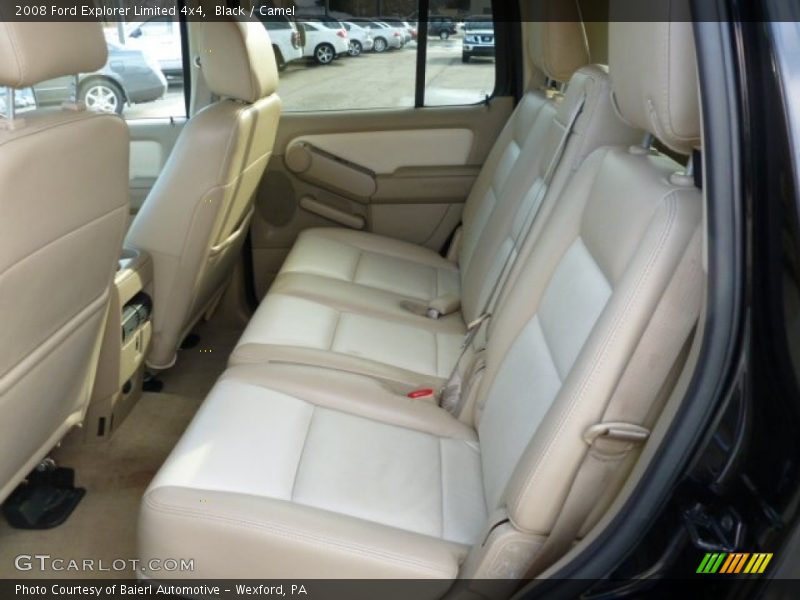 Rear Seat of 2008 Explorer Limited 4x4